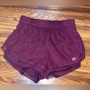 CALIA Women's Mixed Mesh Short size small